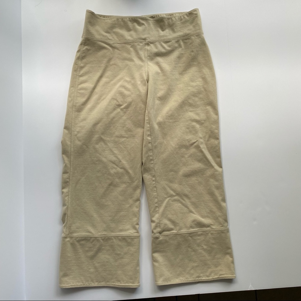 Neon Buddha Wide Leg Capri Pant With Vents XS